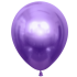 Шары однотонные, хром M018 фиолетовый 50 шт. (12"/30см)