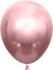 Шары однотонные, хром M023 розовое золото 50 шт. (12"/30см)