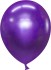 Шары однотонные, фиолетовый, металлик B040-9 50 шт. (12"/30см)
