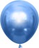 Шары однотонные, синий, хром M035 (18"/45см, 25 шт.)