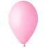 Шары однотонные, розовый, пастель B057-19 100 шт. (5"/13см)
