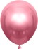 Шары однотонные, розовый, хром M02 (10"/25 см, 50 шт.)