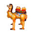 Шар 3D "Верблюд" фольга X230 в уп. (41х48 см)