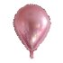 Шар Капля, фольга, Розовый B0105-3 в уп. (24"/61 см)