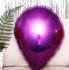 Шар Капля, фольга, Фиолетовый B0105-5 в уп. (24"/61 см)