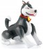 Шар 3D "Собака Хаски" фольга X223 в уп. (53х55 см)